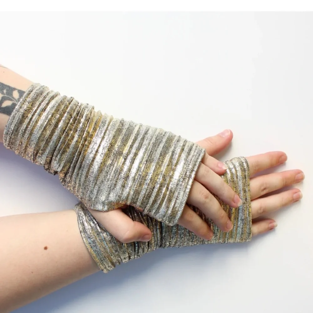 💗NWT Dana Herbert Reflection Knit Fingerless Gloves